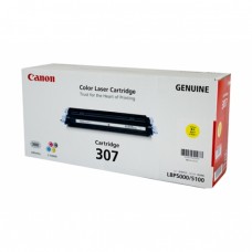 Original Genuine Canon Cartridge 307 (Yellow) Toner Cartridge for LBP-5000 / 5100